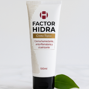 Factor Hidra crema tópica humectante, antiinflamatoria y cicatrizante con caléndula y aloe vera 100 ml.
